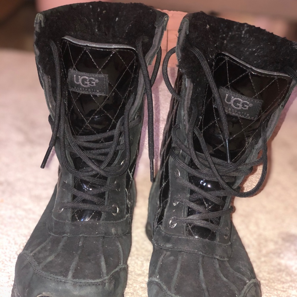 Waterproof UGG boots.